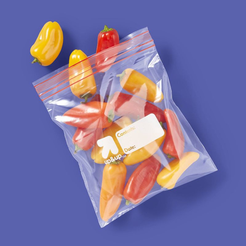 slide 2 of 4, Quart Storage Bags - 80ct - up&up™, 80 ct
