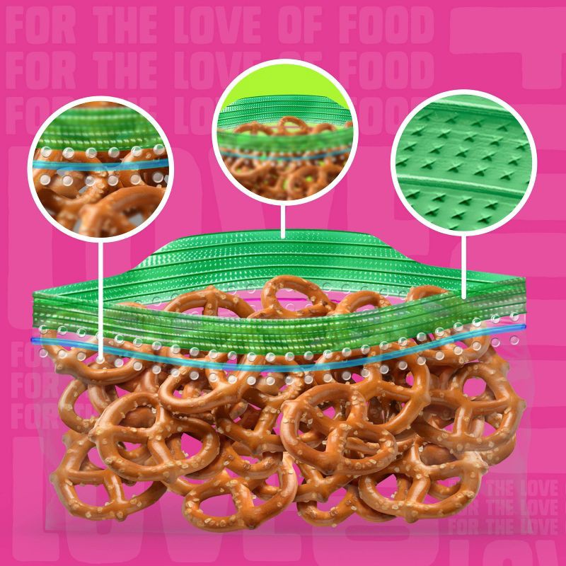 slide 2 of 13, Ziploc Snack Bags with Grip 'n Seal Technology - 150ct, 150 ct