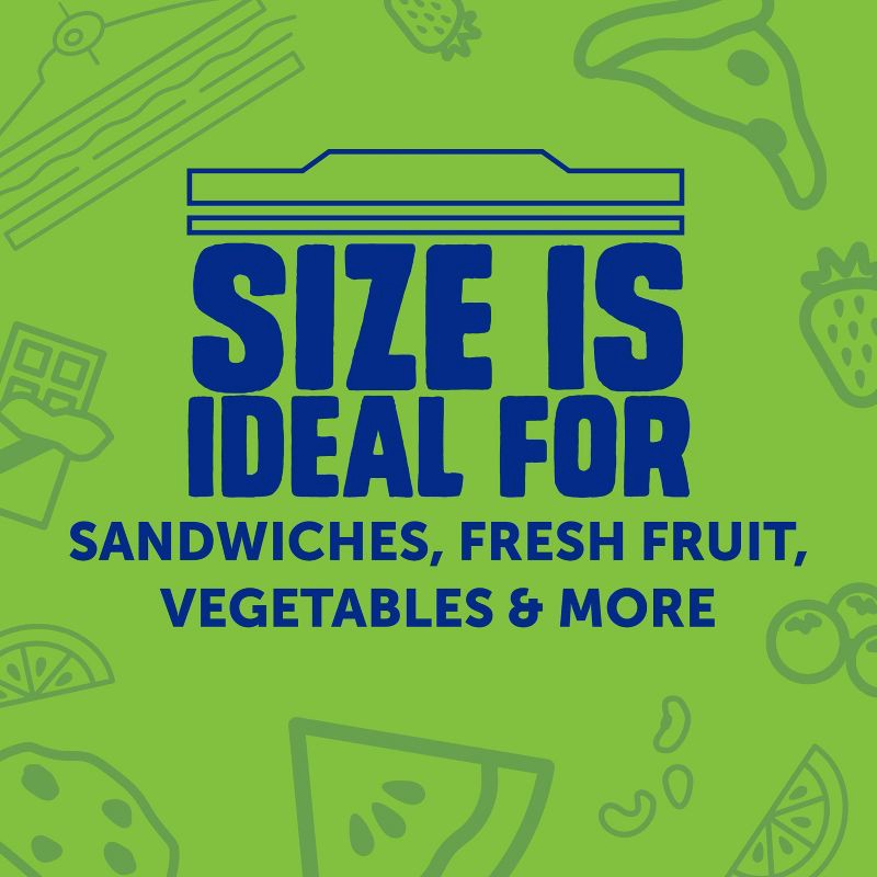 slide 8 of 12, Ziploc Sandwich Bags with Grip 'n Seal Technology - 150ct, 150 ct