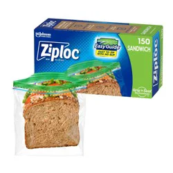 Ziploc Sandwich Bags for Lunch and Meal Prep - 150ct​