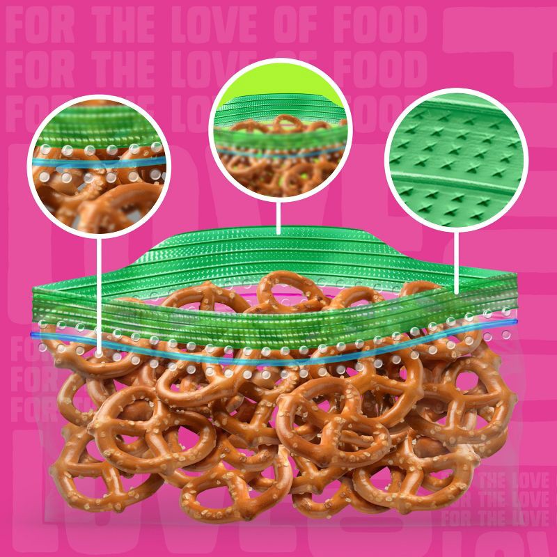 slide 2 of 13, Ziploc Snack Bags - 280ct, 280 ct