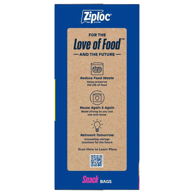 slide 13 of 13, Ziploc Snack Bags - 280ct, 280 ct