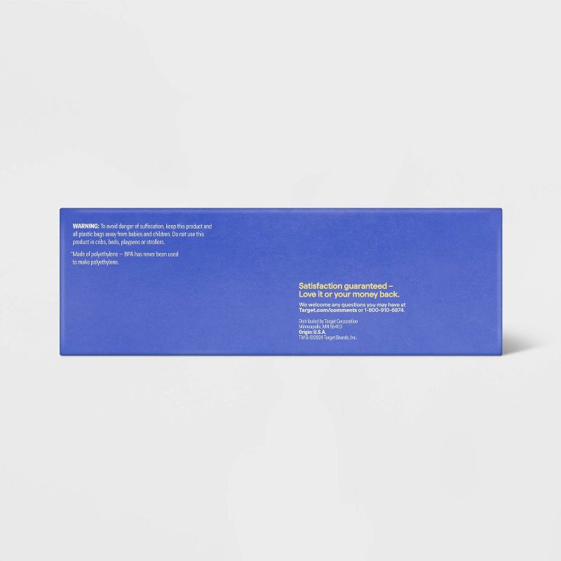 slide 3 of 4, Quart Storage Bags - 50ct - up&up™, 50 ct