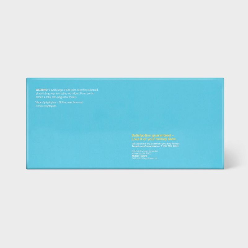 slide 3 of 4, Quart Freezer Storage Bags - 75ct - up&up™, 75 ct