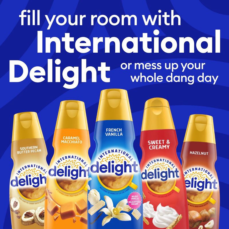 slide 7 of 14, International Delight Hazelnut Coffee Creamer - 1qt (32 fl oz) Bottle, 1 qt, 32 fl oz