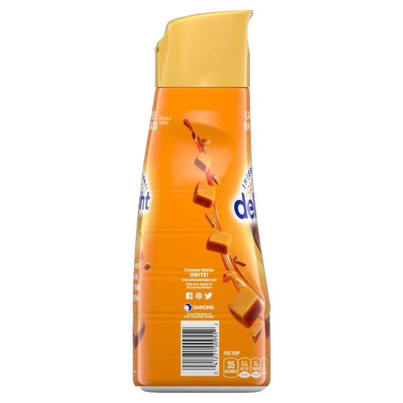 slide 4 of 13, International Delight Caramel Macchiato Coffee Creamer - 1qt (32 fl oz) Bottle, 1 qt, 32 fl oz