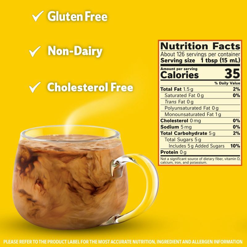 slide 5 of 11, Coffee mate Hazelnut Coffee Creamer - 0.5gal (64 fl oz), 0.5 gal, 64 fl oz