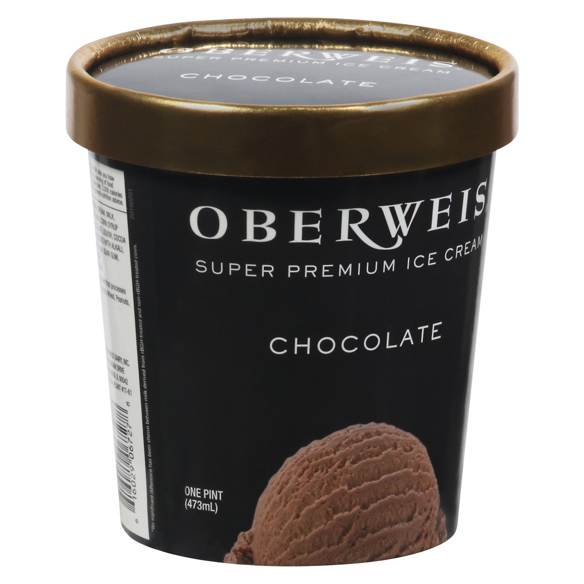 slide 5 of 13, Oberweis Super Premium Chocolate Ice Cream 1 pt, 1 pint
