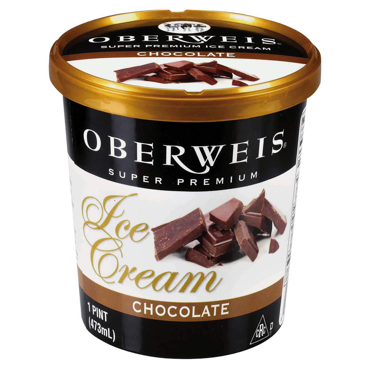 Oberweis Super Premium Ice Cream Chocolate 16 oz Shipt