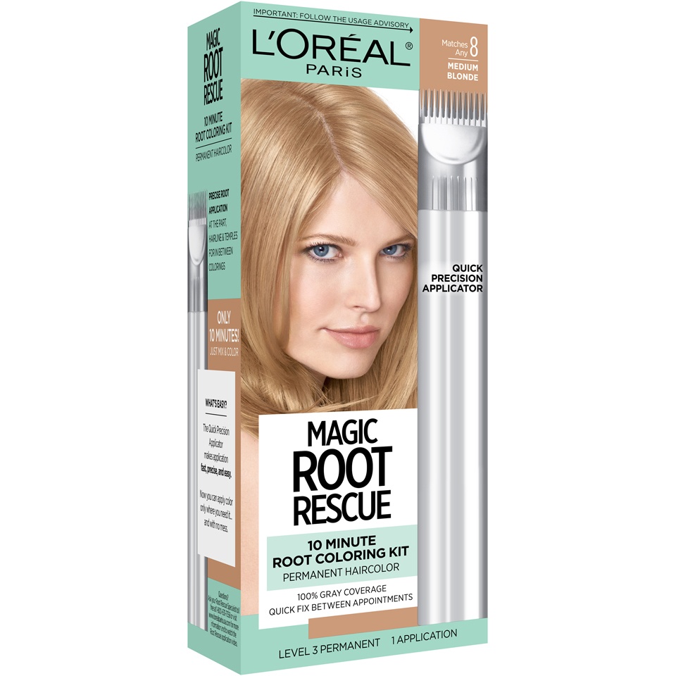 slide 2 of 7, L'Oréal Root Rescue Root Coloring Kit 1 ea, 1 ct