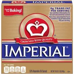 Imperial Margarine Imperial Quarter Vegetable Oil Spread - 16oz