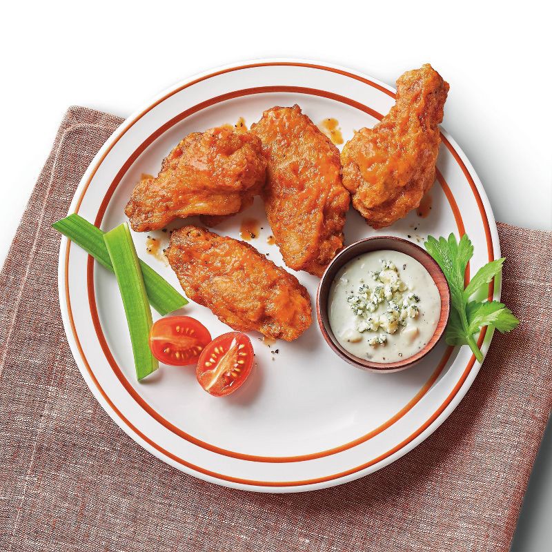 slide 3 of 4, Buffalo-Style Chicken Wings - Frozen - 28oz - Good & Gather™, 28 oz