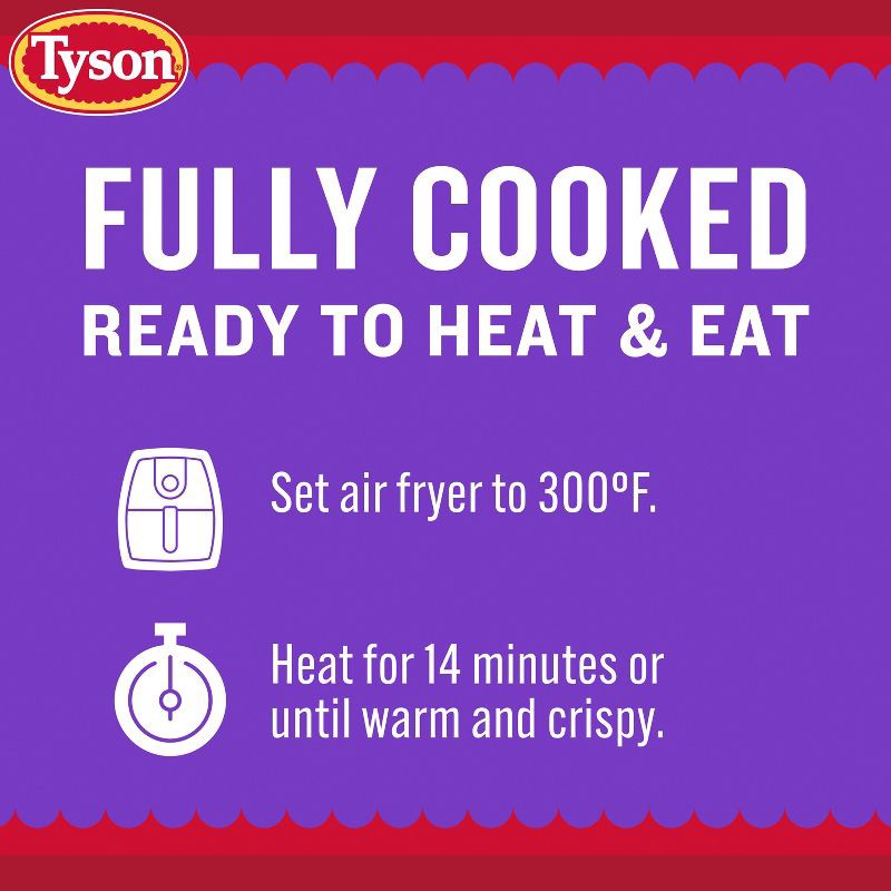 slide 6 of 12, Tyson Honey BBQ Chicken Strips - Frozen - 25oz, 25 oz