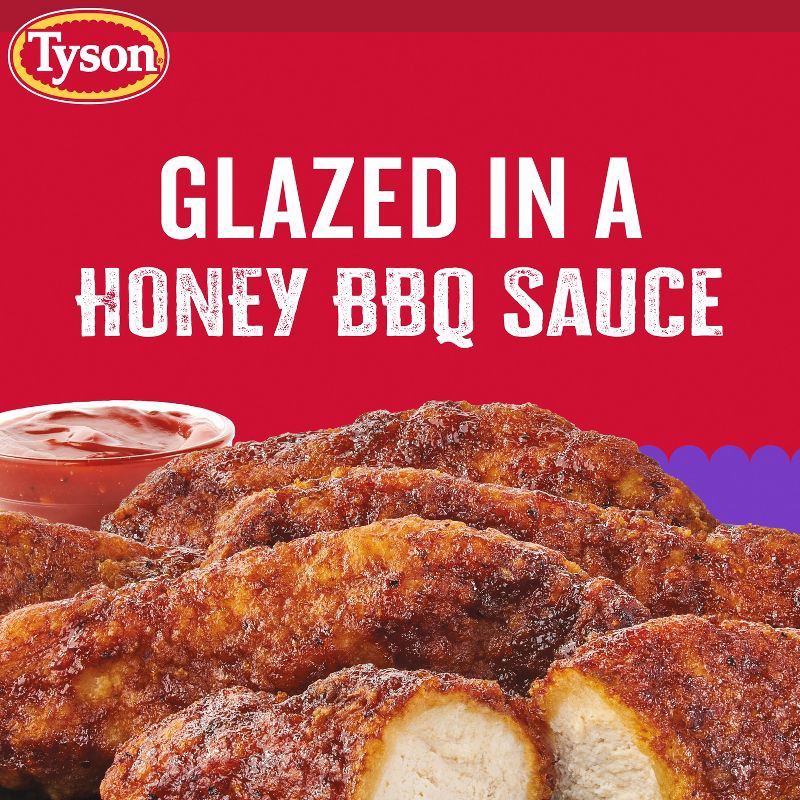 slide 7 of 12, Tyson Honey BBQ Chicken Strips - Frozen - 25oz, 25 oz