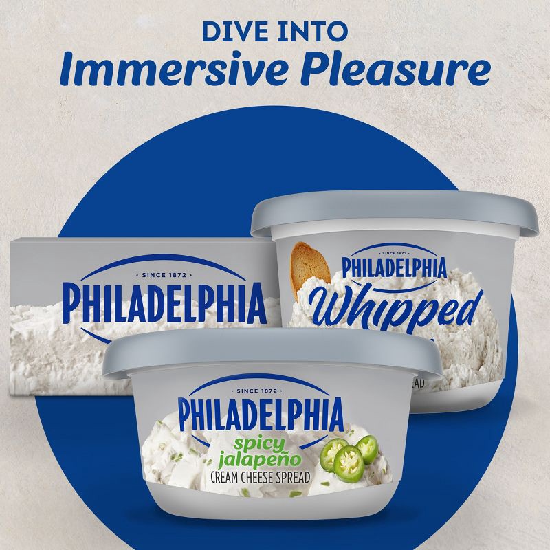 slide 9 of 10, Philadelphia Spicy Jalapeno Cream Cheese Tub - 7.5oz, 7.5 oz