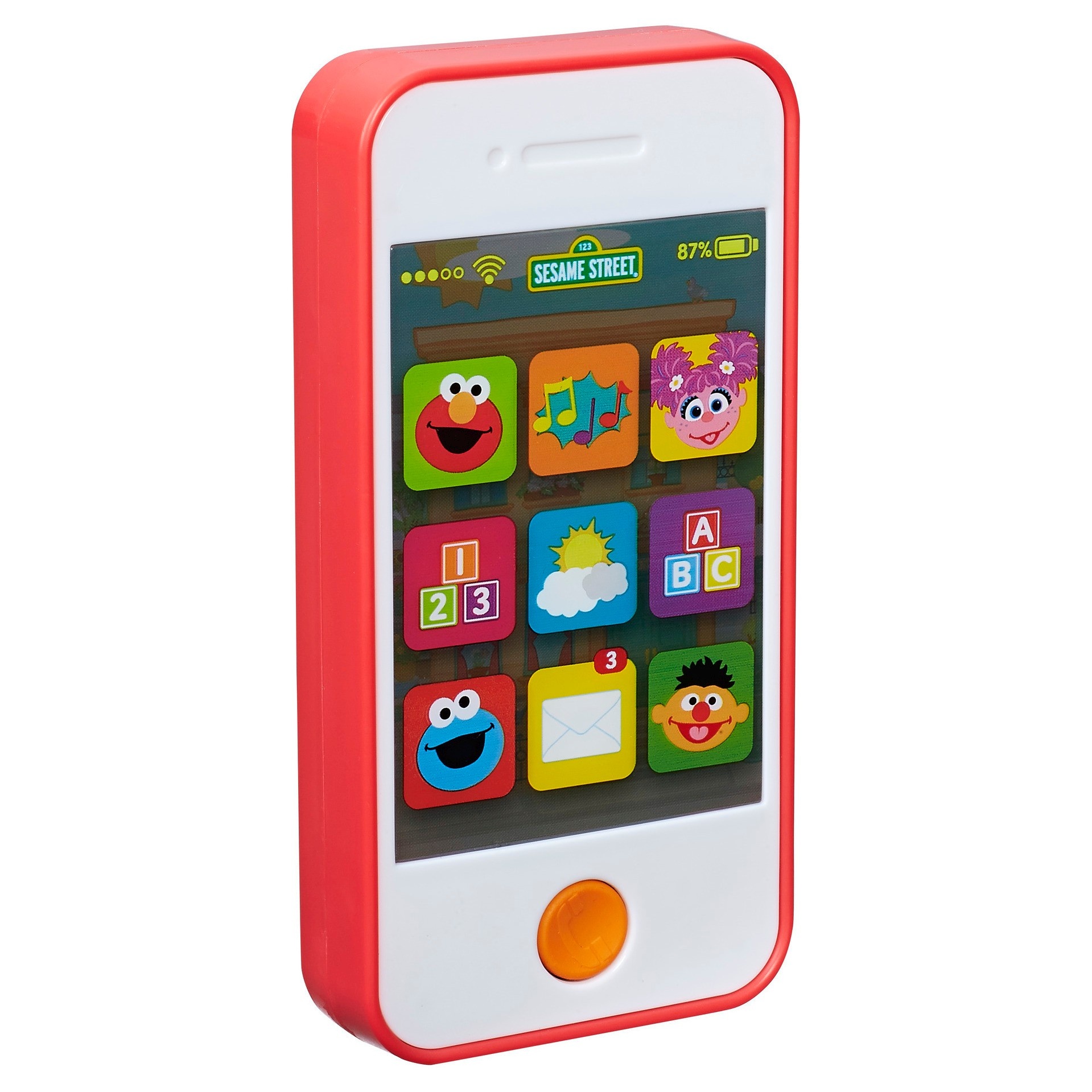 slide 1 of 1, Playskool Friends Sesame Street Elmo & Friends Smartphone, 1 ct