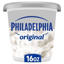 Philadelphia Original Cream Cheese Spread - 16oz: No Artificial Flavors, Colors or Preservatives, Cow Milk