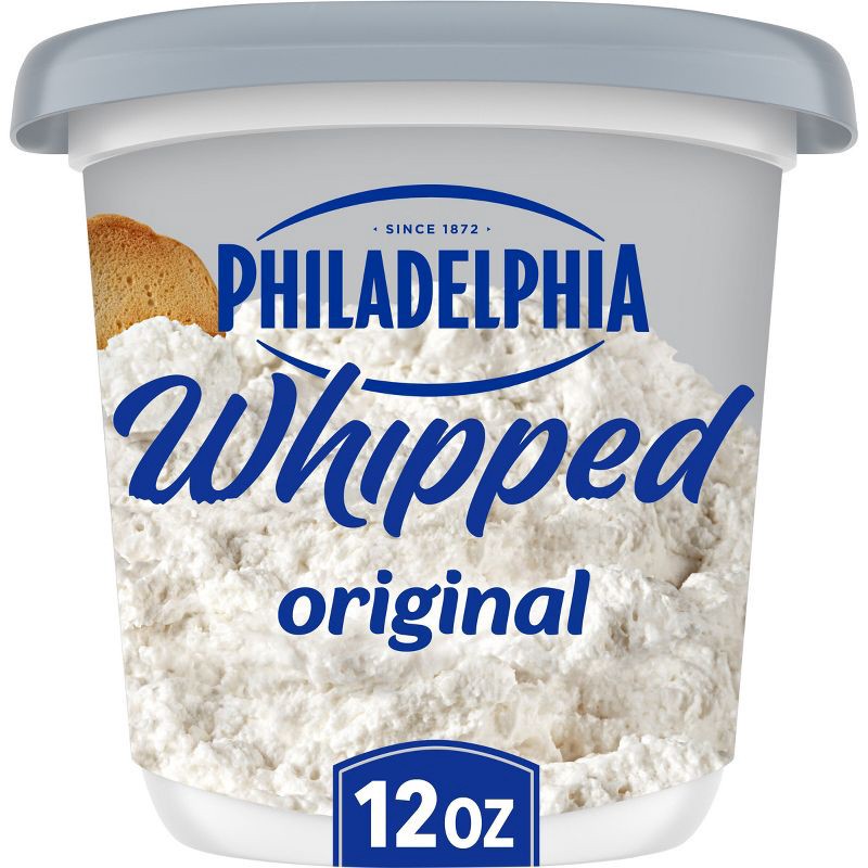 slide 1 of 8, Philadelphia Whipped Cream Cheese Spread - 12oz, 12 oz