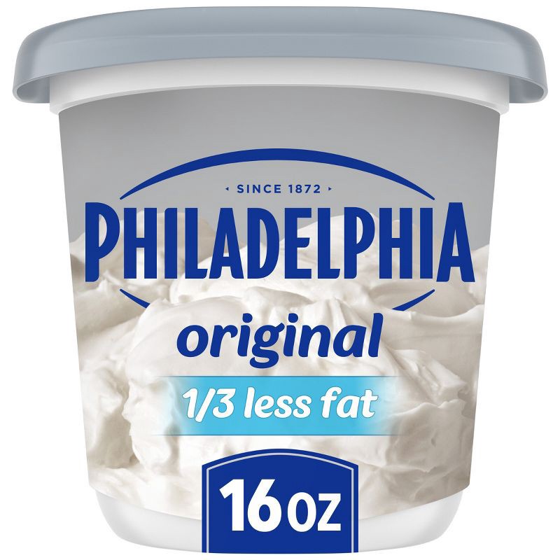 slide 13 of 13, Philadelphia Reduced Fat Cream Cheese Spread - 16oz, 16 oz