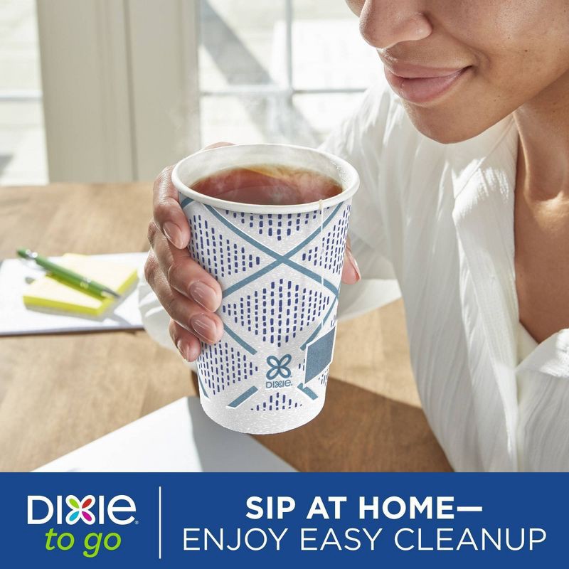 slide 7 of 9, Dixie To Go Disposable Hot Cups & Lids - 16oz, 16 oz