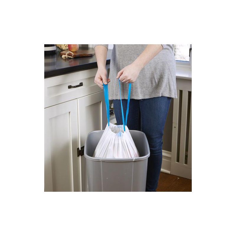 slide 5 of 5, Hefty Strong Tall Kitchen Drawstring Trash Bags - 13 Gallon - 60ct, 13 gal, 60 ct