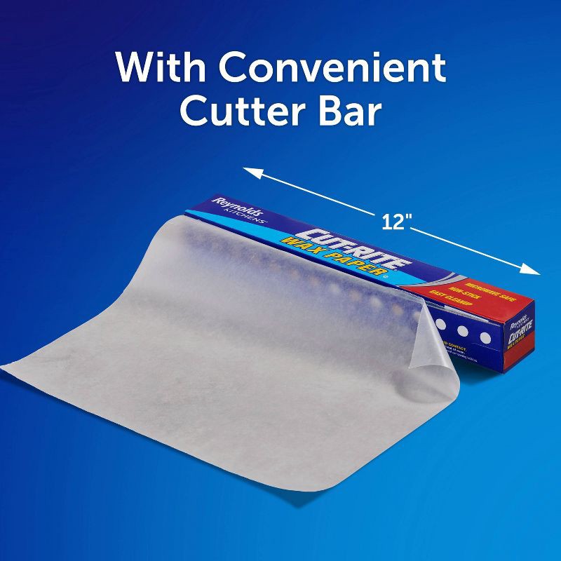slide 4 of 5, Reynolds Cut-Rite Wax Paper - 75 sq ft, 75 sq ft