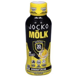 Jocko Banana Cream Mölk Shake HDPE Bottle - 12 fl oz