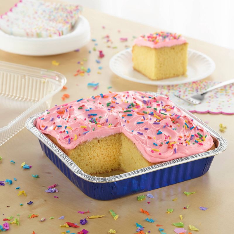 slide 3 of 5, Reynolds Disposable Bakeware Non-Stick Pans with Lids - 3ct, 3 ct