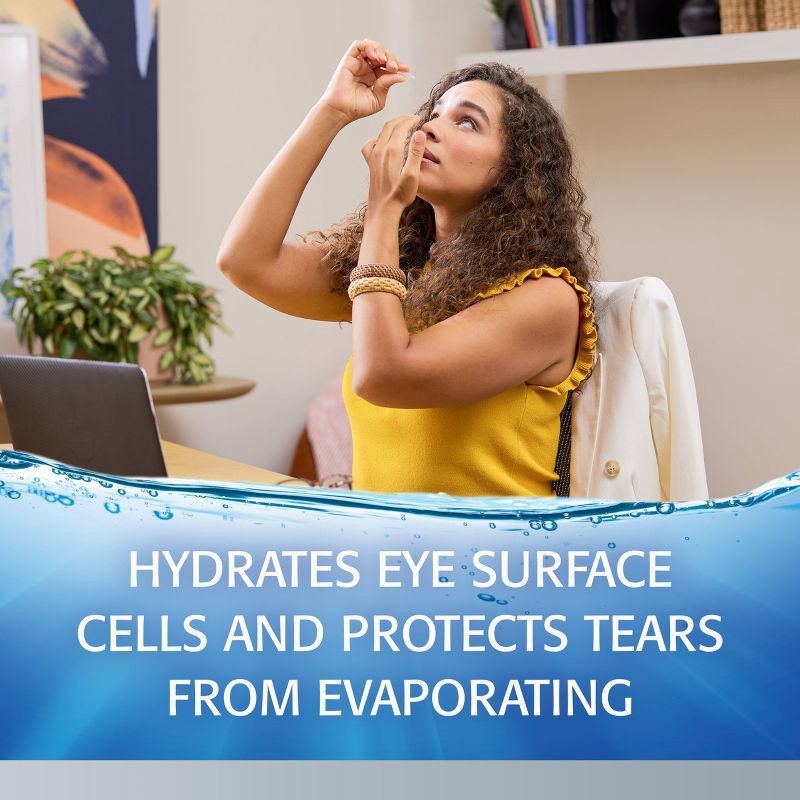 slide 6 of 8, Refresh Optive Advanced Preservative Free Lubricant Eye Drops - 0.3 fl oz/30ct, 0.3 fl oz, 30 ct