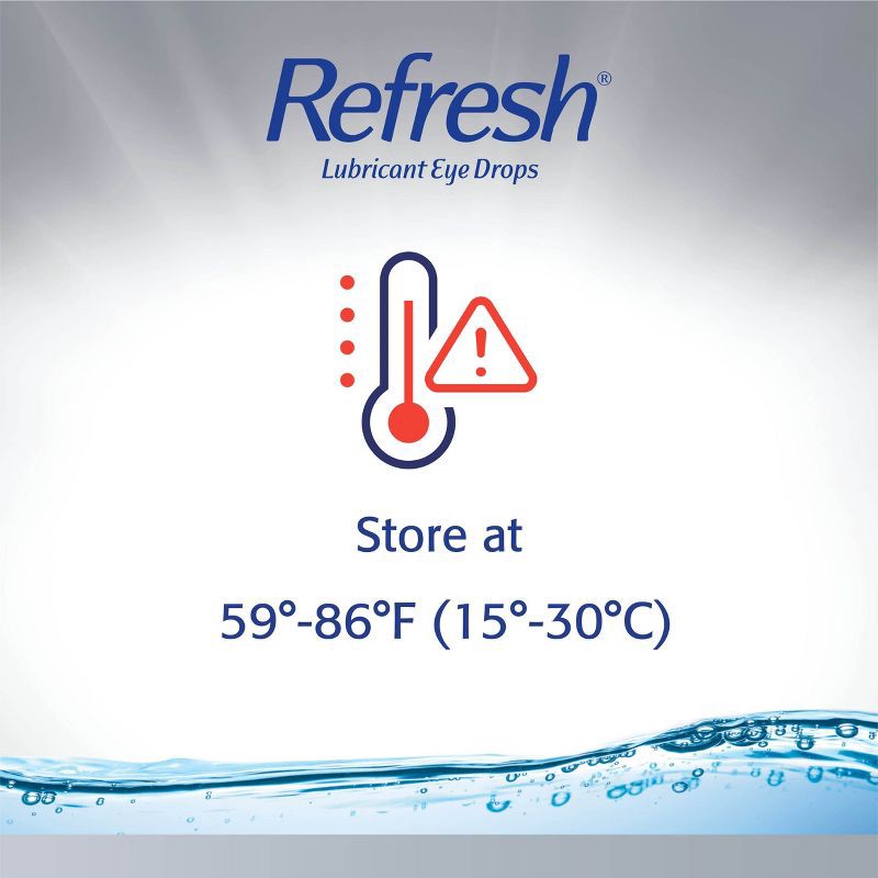 slide 8 of 8, Refresh Optive Advanced Preservative Free Lubricant Eye Drops - 0.3 fl oz/30ct, 0.3 fl oz, 30 ct