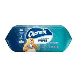 Charmin Flushable Wipes - 2pk/40ct