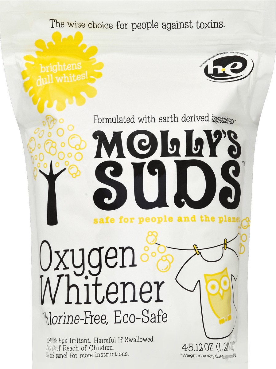 slide 2 of 2, Mollys Suds Oxygen Whitener 45.12 oz, 45.12 oz