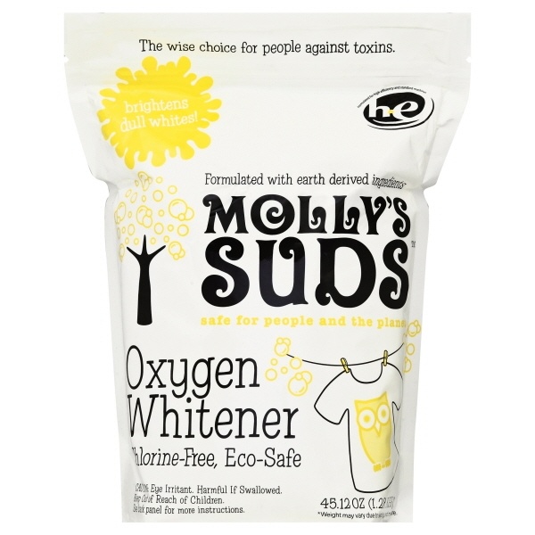 slide 1 of 2, Mollys Suds Oxygen Whitener 45.12 oz, 45.12 oz