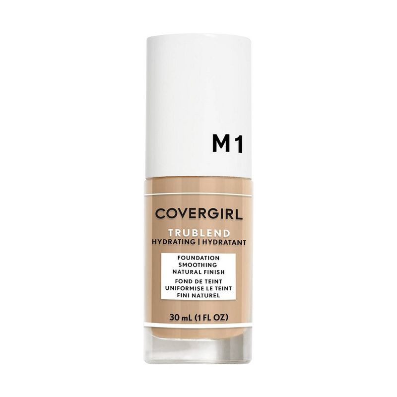 slide 1 of 2, COVERGIRL truBLEND Liquid Foundation - M1 Natural Beige - 1 fl oz, 1 fl oz