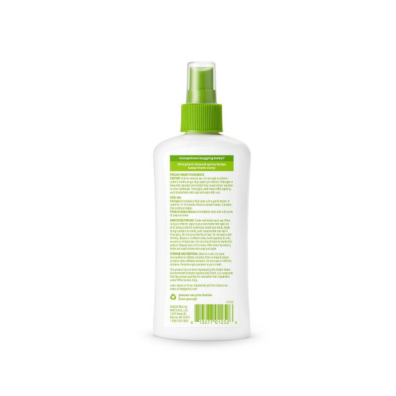 slide 2 of 4, Babyganics Natural DEET-Free Insect Repellent - 6 fl oz Spray Bottle, 6 fl oz