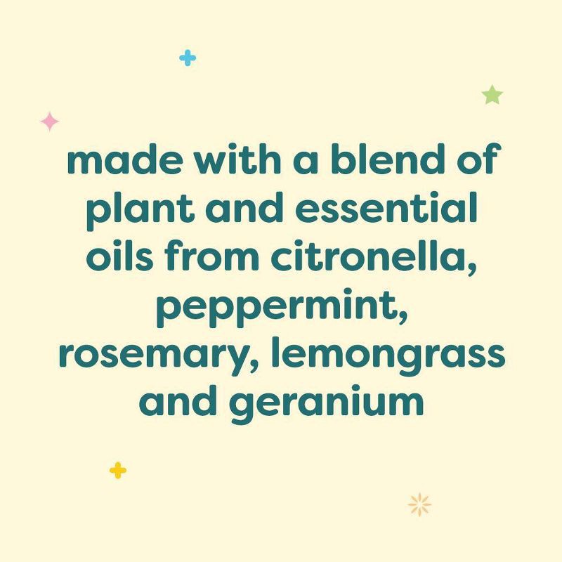 slide 4 of 4, Babyganics Natural Insect Repellent - 6 fl oz Spray Bottle, 6 fl oz