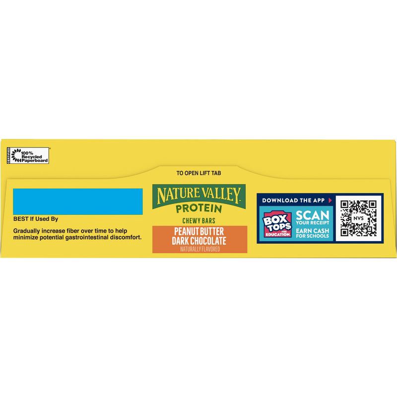 slide 7 of 11, Nature Valley Peanut Butter Dark Chocolate Protein Chewy Bars - 14.2oz - 10ct, 10 ct; 14.2 oz