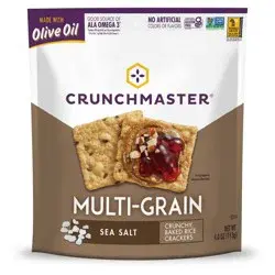 Crunchmaster Multi-Grain Sea Salt Crackers 4oz