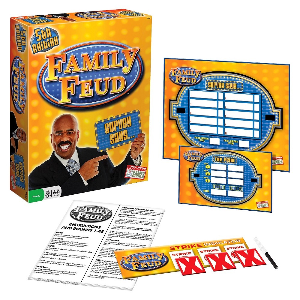 slide 2 of 3, Family Feud Board Game, 1 ct
