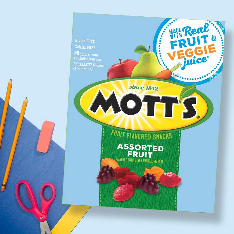 slide 5 of 7, Mott's Assorted Fruit Flavored Snacks - 8oz/10ct, 10 ct; 8 oz