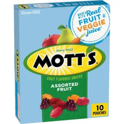 Mott's Assorted Fruit Flavored Snacks - 8oz/10ct
