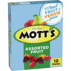Mott's Assorted Fruit Flavored Snacks - 8oz/10ct