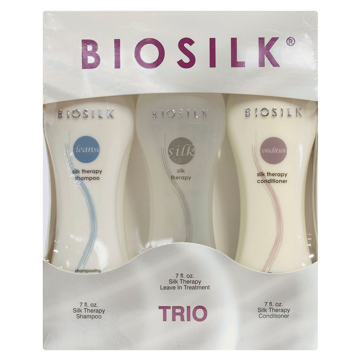 slide 1 of 1, Biosilk Silk Therapy Trio, 21 oz
