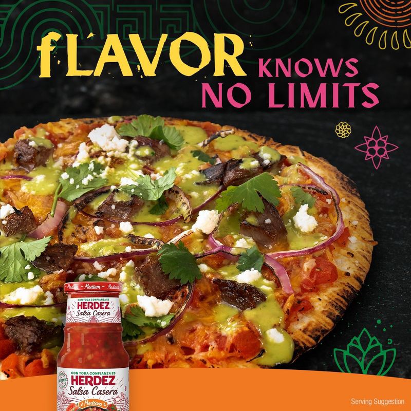 slide 4 of 11, Herdez Casera Medium Salsa 16oz, 16 oz