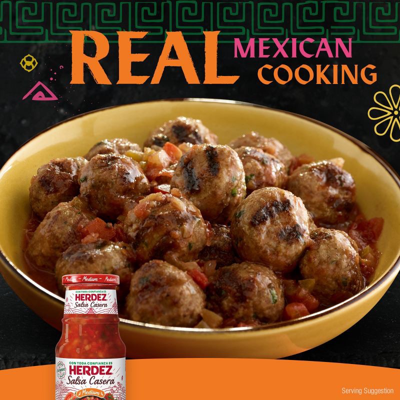 slide 10 of 11, Herdez Casera Medium Salsa 16oz, 16 oz