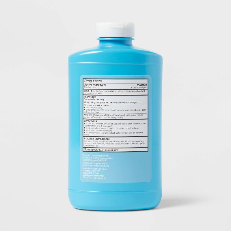 slide 3 of 3, Anti-Itch Medicated Foot Powder - 10oz - up&up™, 10 oz