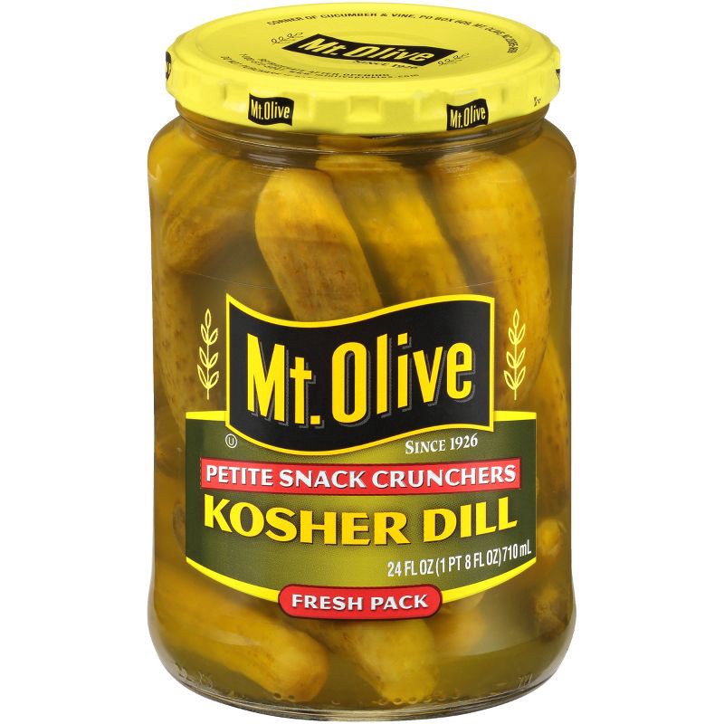 slide 1 of 4, Mt. Olive Kosher Dill Pickles - 24oz, 24 oz