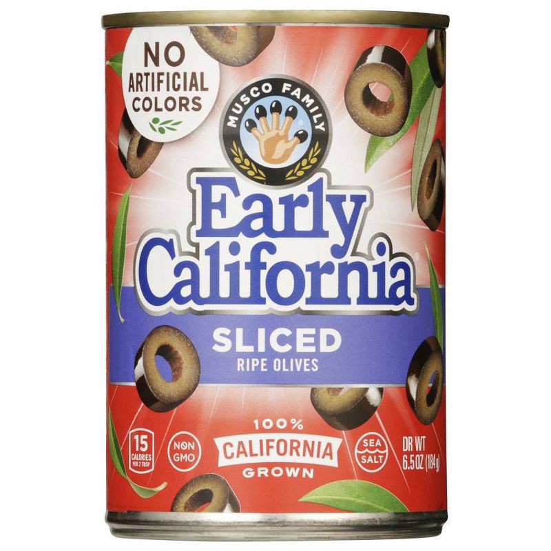 slide 10 of 17, Early California Sliced Ripe Olives - 6.5oz, 6.5 oz