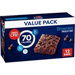 Fiber One Chocolate Fudge Brownies - 10.6oz - 12ct