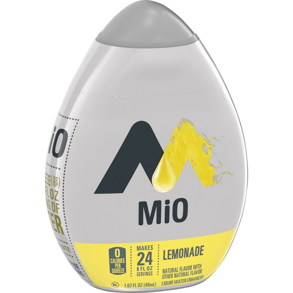 slide 3 of 9, MiO Lemonade Liquid Water Enhancer - 1.62 fl oz Bottle, 1.62 fl oz